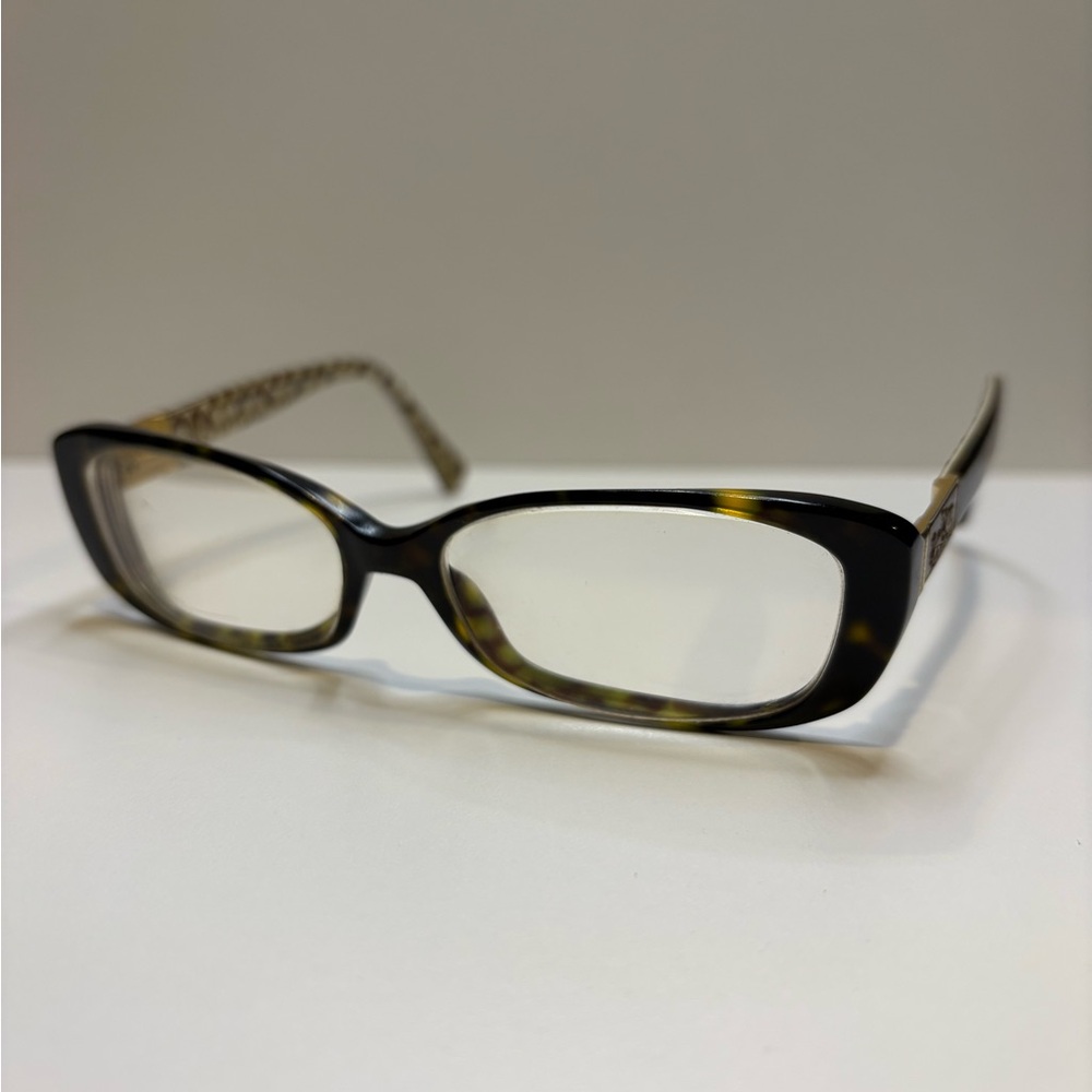 COACH EYEGLASSES HC6063 (Elizabeth) 5262 (Dark Tort Sand SigC) COACH GLASSES - Picture 3 of 16